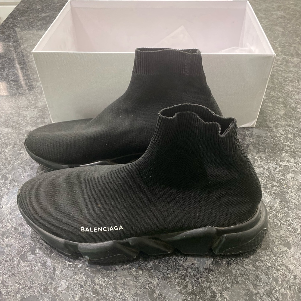 Balenciaga speed trainer black